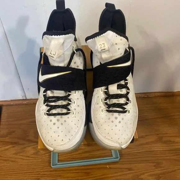 NIKE LEBRON XIV BHM MENS  SIZE 9 - Picture 2 of 12